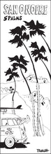 Load image into Gallery viewer, 5 PALMS ~ SAN ONOFRE ~ SURF ~ SIGN POST ~ SURF BUS ~ 1:3