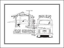 Load image into Gallery viewer, SAN ONOFRE ~ SURF BUS TAIL ~ OLD MAN'S SHACK ~ CATCH A LINE