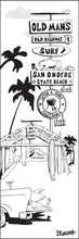 Load image into Gallery viewer, SAN ONOFRE ~ OLD MAN'S SHACK ~ SIGN POST ~ TAILGATE SURF GREM ~ 1:3