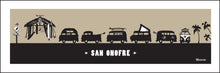 Load image into Gallery viewer, SAN ONOFRE ~ OLD MAN'S SHACK ~ SURF BUSES ~ 1:3