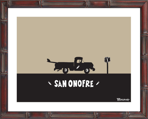 SAN ONOFRE ~ SURF PICKUP ~ 3:4