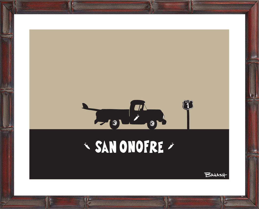 SAN ONOFRE ~ SURF PICKUP ~ 3:4