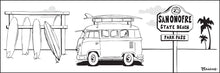 Load image into Gallery viewer, SAN ONOFRE ~ STATE BEACH ~ SURF BUS ~ BOARD QUIVER ~ 1:3