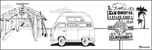 Load image into Gallery viewer, SAN ONOFRE ~ STATE PARK ~ SURF CAMPER BUS ~ OLD MAN'S SHACK ~ 1:3