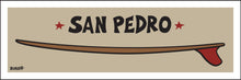 Load image into Gallery viewer, SAN PEDRO ~ RED FIN ~ SURFBOARD ~ 1:3