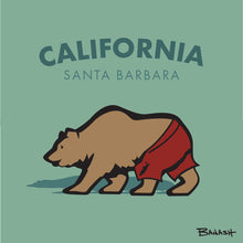 Load image into Gallery viewer, SANTA BARBARA ~ CALIFORNIA ~ SURF BEAR