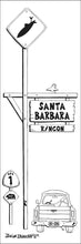Load image into Gallery viewer, RINCON ~ SANTA BARBARA ~ TOWN ~ SURF XING ~ SURF PICKUP TAIL ~ 1:3