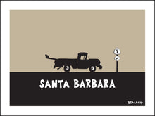 Load image into Gallery viewer, SANTA BARBARA ~ SURF PICKUP ~ 3:4