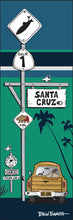 Load image into Gallery viewer, SANTA CRUZ ~ SURF XING ~ SURF PICKUP TAIL ~ HWY 1 ~ OCEAN LINES ~ 1:3