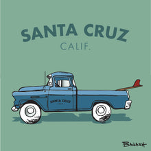 Load image into Gallery viewer, SANTA CRUZ ~ CALIF. ~ SURF PICKUP BED ~ SURFBOARD