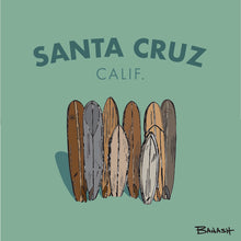 Load image into Gallery viewer, SANTA CRUZ ~ CALIF. ~ VINTAGE SURFBOARD QUIVER