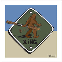 Load image into Gallery viewer, SASQUATCH ~ SKI XING ~ DURANGO ~ COLORADO ~ 1:1