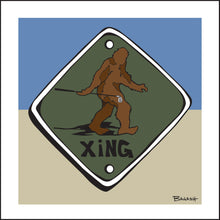Load image into Gallery viewer, SASQUATCH GOLF XING ~ 12x12