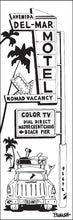 Load image into Gallery viewer, SAN CLEMENTE ~ AVENIDA DEL MAR ~ MOTEL ~ NOMAD VACANCY ~ 1:3