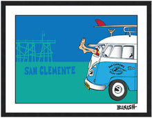 Load image into Gallery viewer, SAN CLEMENTE ~ GREM 10 ~ SURF BUS ~ PIER ~ 3:4