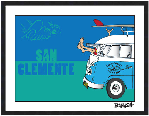 SAN CLEMENTE ~ GREM 10 ~ SURF BUS ~ WAVE RIDER ~ 3:4