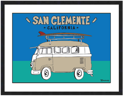 SAN CLEMENTE ~ SURF BUS ~ 3:4