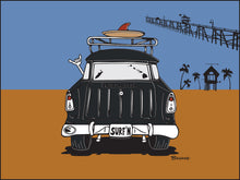 Load image into Gallery viewer, SAN CLEMENTE ~ SURF NOMAD TAIL ~ SAND LINES ~ 3:4