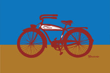 Load image into Gallery viewer, ENCINITAS ~ AUTOCYCLE ~ ROCKET RAY LAMP ~ 2:3