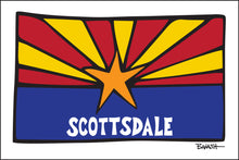 Load image into Gallery viewer, SCOTTSDALE ~ SUNRISE ~ ARIZONA ~ LOOSE FLAG ~ 2:3