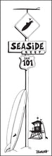 Load image into Gallery viewer, SEASIDE REEF ~ SURF XING ~ LONGBOARD ~ TOWER ~ 1:3