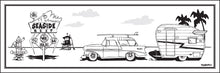 Load image into Gallery viewer, SEASIDE REEF ~ SURF NOMAD ~ TEAR DROP CAMPER ~ 1:3
