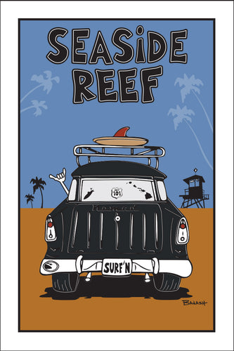 SEASIDE REEF ~ CARDIFF BY THE SEA ~ CALIFORNIA ~ SURF NOMAD TAIL ~ 2:3
