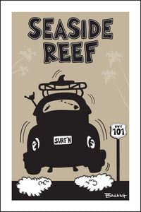 CARDIFF BY THE SEA ~ SEASIDE REEF ~ SURF BUG TAIL ~ AIR ~ HWY 101 ~ 2:3