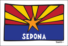 Load image into Gallery viewer, SEDONA ~ SUNRISE ~ ARIZONA ~ FLAG ~ LOOSE ~ 2:3