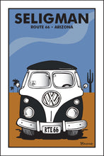Load image into Gallery viewer, SELIGMAN ~ ROUTE 66 ~ ARIZONA ~ SIMPLE DESERT BUS GRILL ~ 2:3