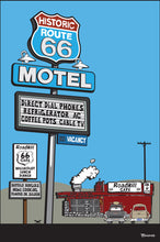 Load image into Gallery viewer, SELIGMAN ~ ROUTE 66 ~ MOTEL ~ ROADKILL CAFE ~ 12x18