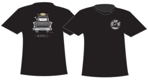 '57 SURF WAGON ~ STONE GREMMY SURF ~ HAWAI'I ~ GRAPHIC T-SHIRT