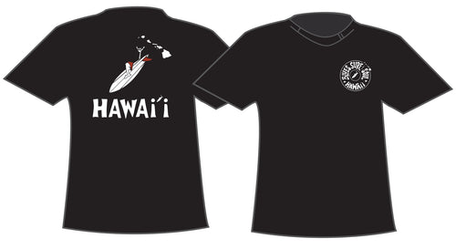 CLASSIC BOARD ~ STONE GREMMY SURF ~ HAWAI'I ~ GRAPHIC T-SHIRT