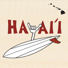 Load image into Gallery viewer, HAWAI'I ~ STONE GREMMY SURF ~ CLASSIC SHAKA ~ 1:1