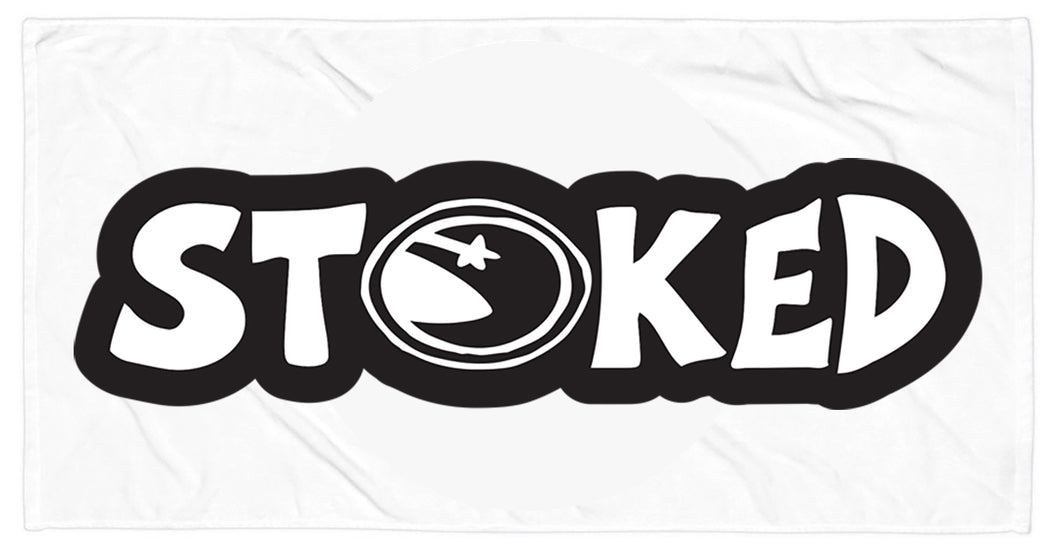 STOKED ~ LOOSE ~ TEAM RIDER ~ BEACH TOWEL ~ 30x60