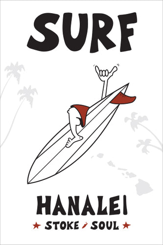 HANALEI TOWN ~ SURF ~ STONE GREMMY SURF ~ 2:3