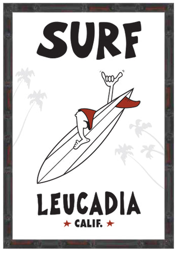 LEUCADIA ~ SURF ~ STONE GREMMY SURF ~ 12x18