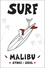 Load image into Gallery viewer, MALIBU ~ SURF ~ STONE GREMMY SURF ~ 12x18