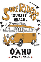 Load image into Gallery viewer, SUNSET BEACH ~ SURF RIDERS ~ 2:3