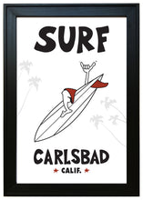 Load image into Gallery viewer, CARLSBAD ~ SURF ~ STONE GREMMY SURF ~ 12x18