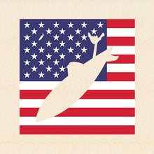 Load image into Gallery viewer, HAWAI'I ~ STONE GREMMY SURF ~ U.S.A. ~ STARS &amp; STRIPES ~ 1:1