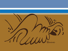 Load image into Gallery viewer, ENCINITAS ~ STONE GREMMY SURF ~ WAVE ~ COMP STRIPES ~ 3:4