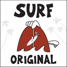 Load image into Gallery viewer, STONE GREMMY SURF ~ SURF BEAR ~ STICKER ~ 5&quot;x3&quot;