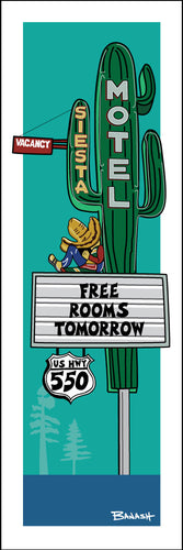 SIESTA MOTEL ~ HWY 550 ~ FREE ROOMS TOMORROW ~ 1:3