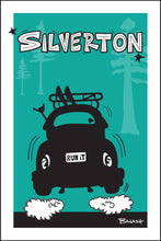 Load image into Gallery viewer, SILVERTON TOWN ~ SKI BUG TAIL ~ AIR ~ SEAFOAM ~ 2:3