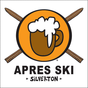 SILVERTON ~ APRES SKI ~ COL' BEER CLASSIC LOGO ~ 12x12