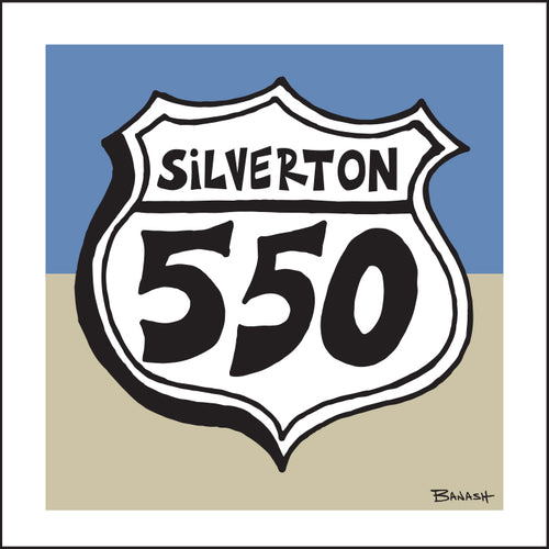SILVERTON ~ HWY 550 ~ 12x12