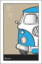 Load image into Gallery viewer, CARDIFF BY THE SEA ~ SURF BUS GRILL ~ TIKI SURFER ~ SHOTGUN ~ 2:3