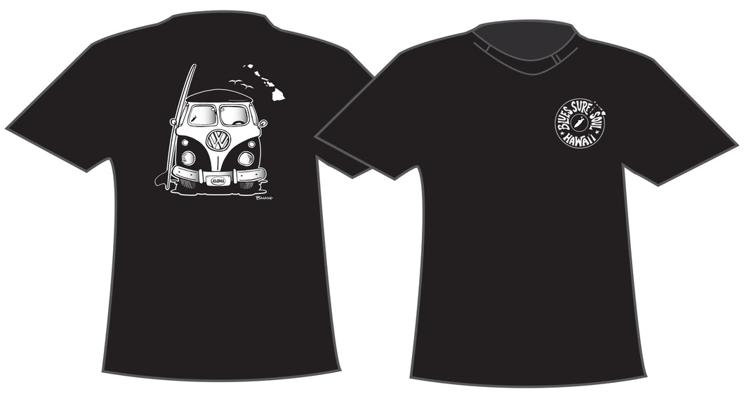 SIMPLE SURF BUS GRILL ~ HAWAI'I ~ GRAPHIC T-SHIRT