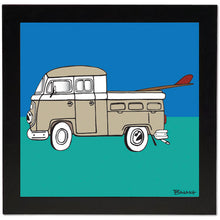 Load image into Gallery viewer, MAUI ~ SIMPLE SURF TRUCK BUS ~ LONGBOARD ~ SEAFOAM ~ 1:1